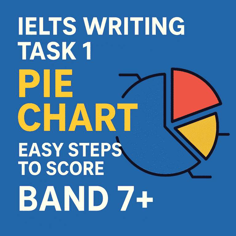 Scoring Task IELTS Writing Task 1 Pie Chart: Easy Steps to Score Band 7 ...